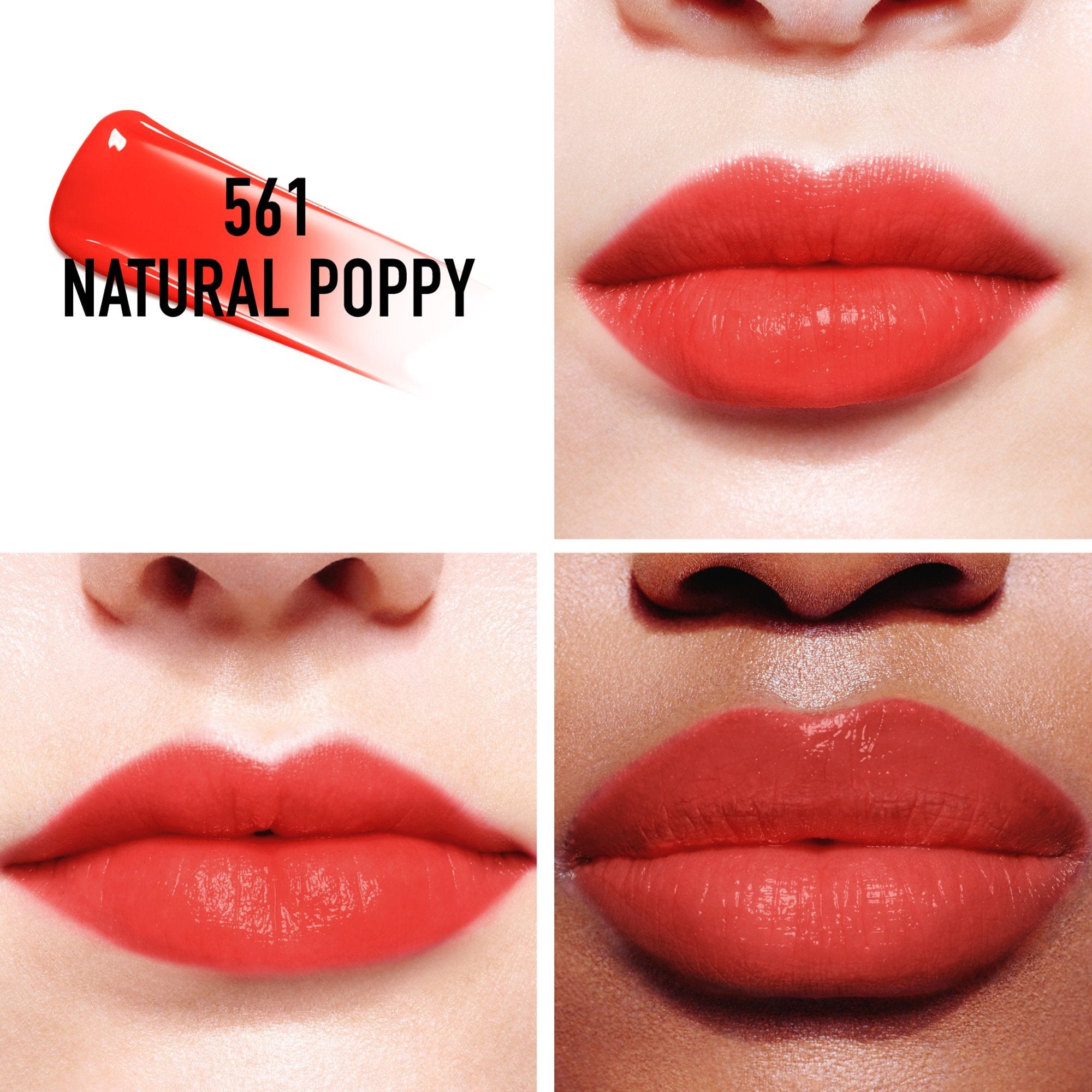 DIOR LIP TINT NATURAL POPPY (561) | 6ML - TESTER (NO BOX)