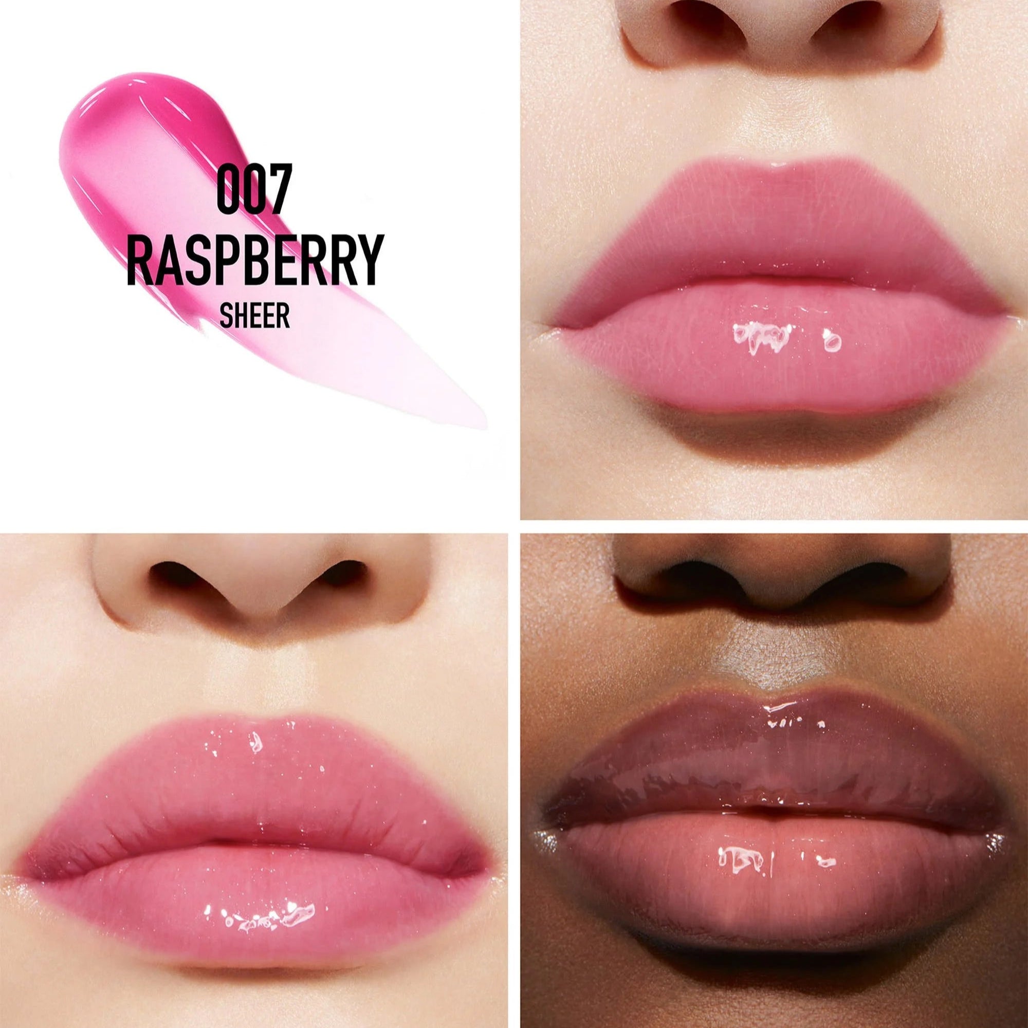 DIOR LIP MAXIMIZER 007 (RASPBERRY) | 6ML - TESTER (NO BOX)