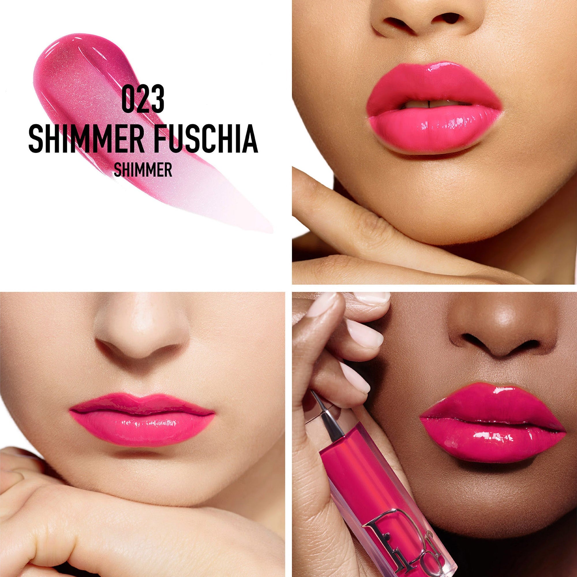 (FASTBREAK) DIOR LIP MAXIMIZER #023 (SHIMMER FUSCHIA) | 6ML - TESTER (NO BOX)