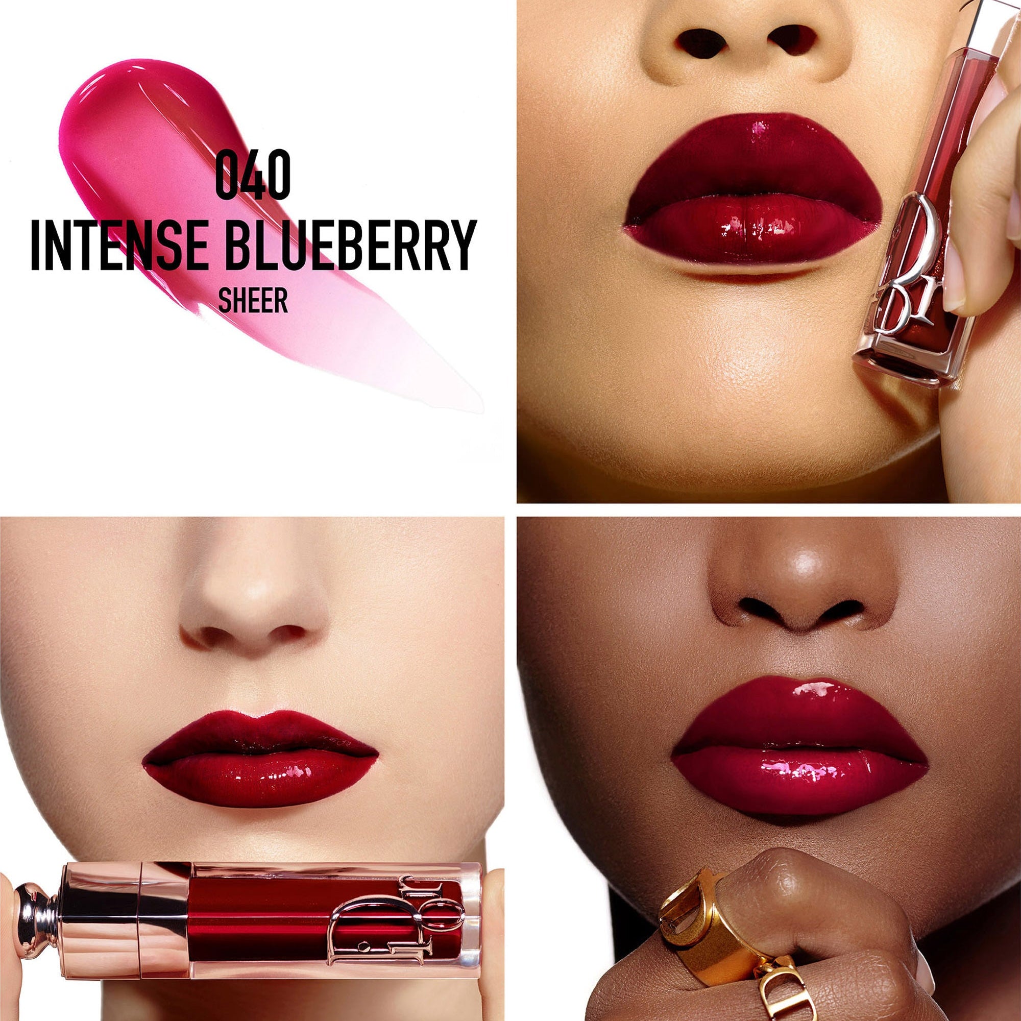 (FASTBREAK) DIOR LIP MAXIMIZER #040 (INTENSE BLUEBERRY) | 6ML - TESTER (NO BOX)