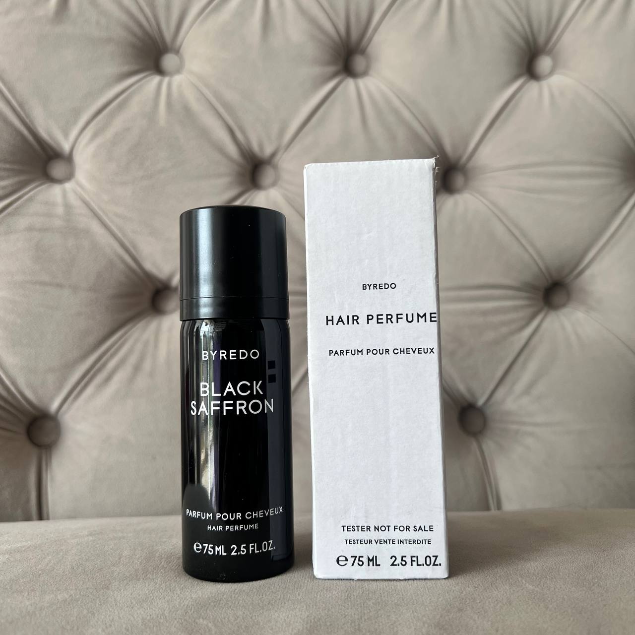BYREDO BLACK SAFFRON HAIR PERFUME | 75ML - TESTER