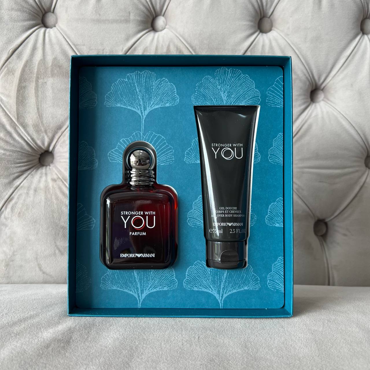 EMPORIO ARMANI STRONGER WITH YOU PARFUM (2025) | SET (50ML PARFUM + 75ML LOTION )