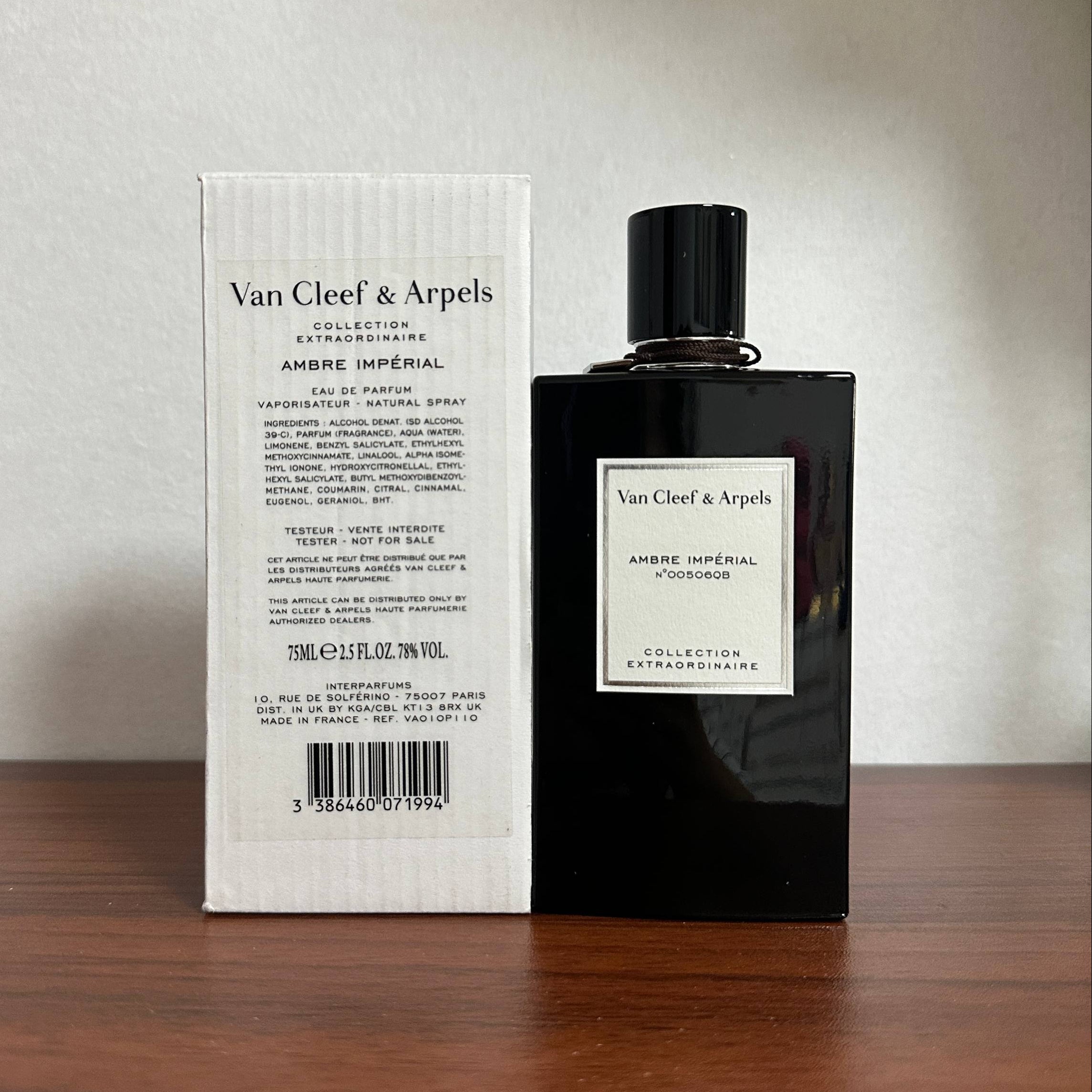 VCA AMBRE IMPERIAL | 75ML - TESTER