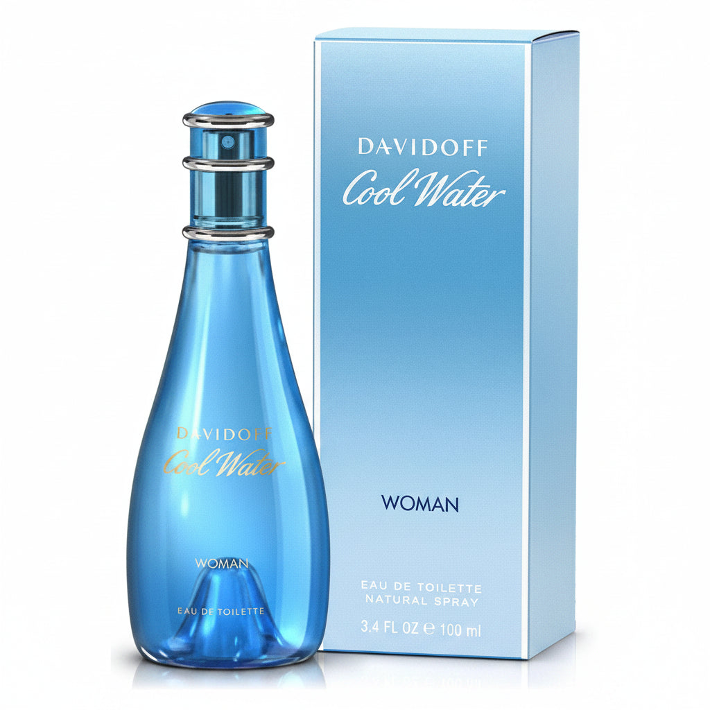 (PREORDER) DAVIDOFF COOL WATER EDT (WOMEN) | 100ML - SEALED