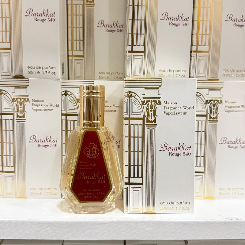 FRAGRANCE WORLD BARAKKAT ROUGE 540 EAU DE PARFUM | 50ML - SEALED