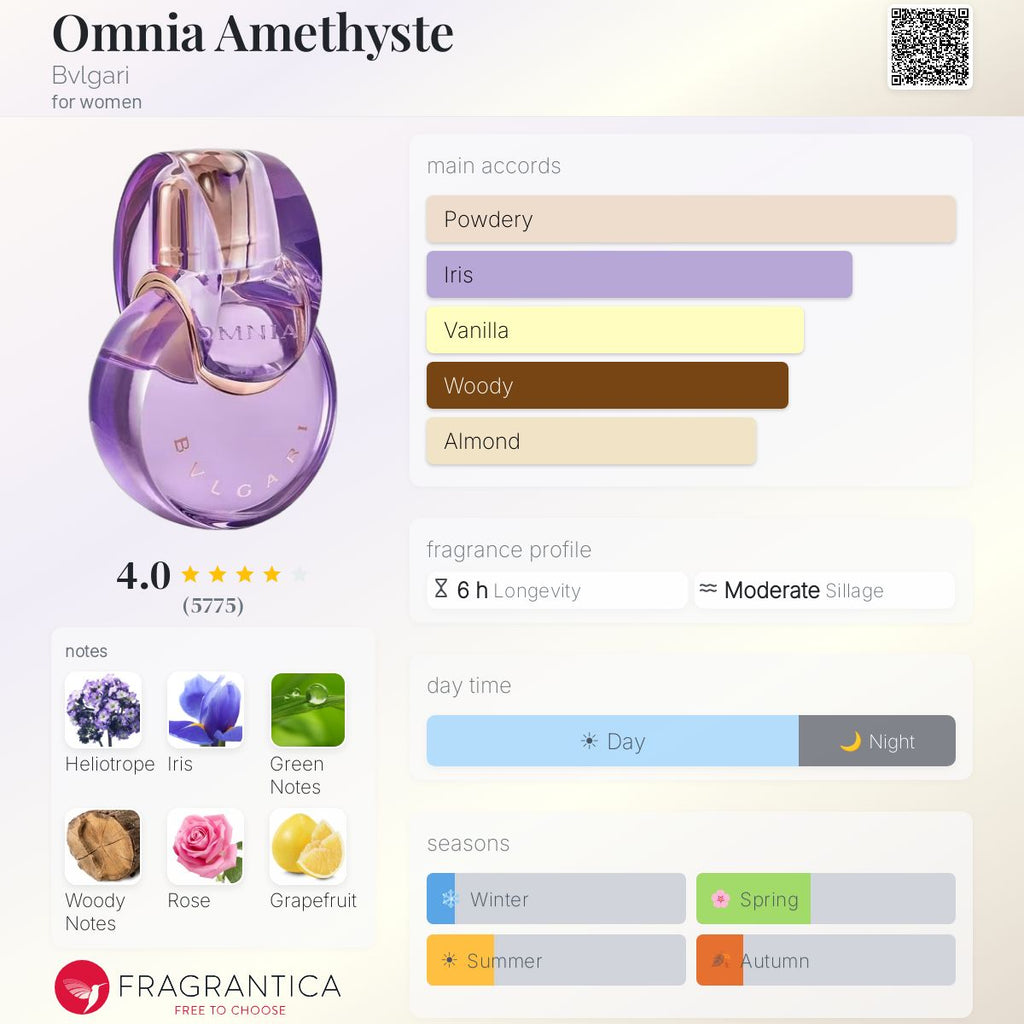 BVLGARI OMNIA AMETHYSTE | 100ML - FSM