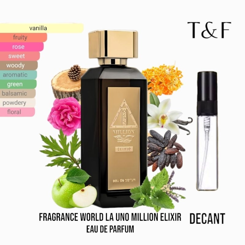 FRAGRANCE WORLD LA UNO MILLION ELIXIR | 100ML - PARTIAL