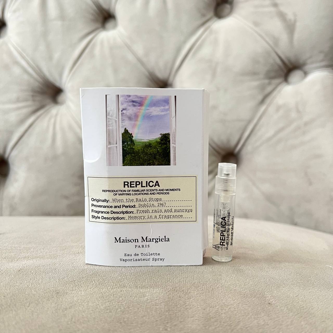 MAISON MARGIELA REPLICA WHEN THE RAIN STOPS (Vial)