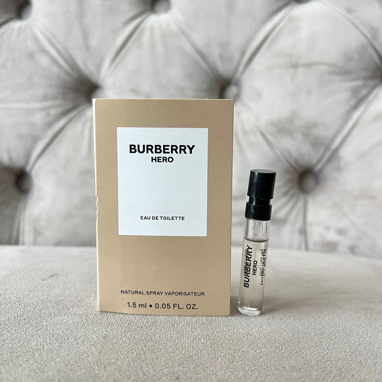 BURBERRY HERO EDT (Vial)