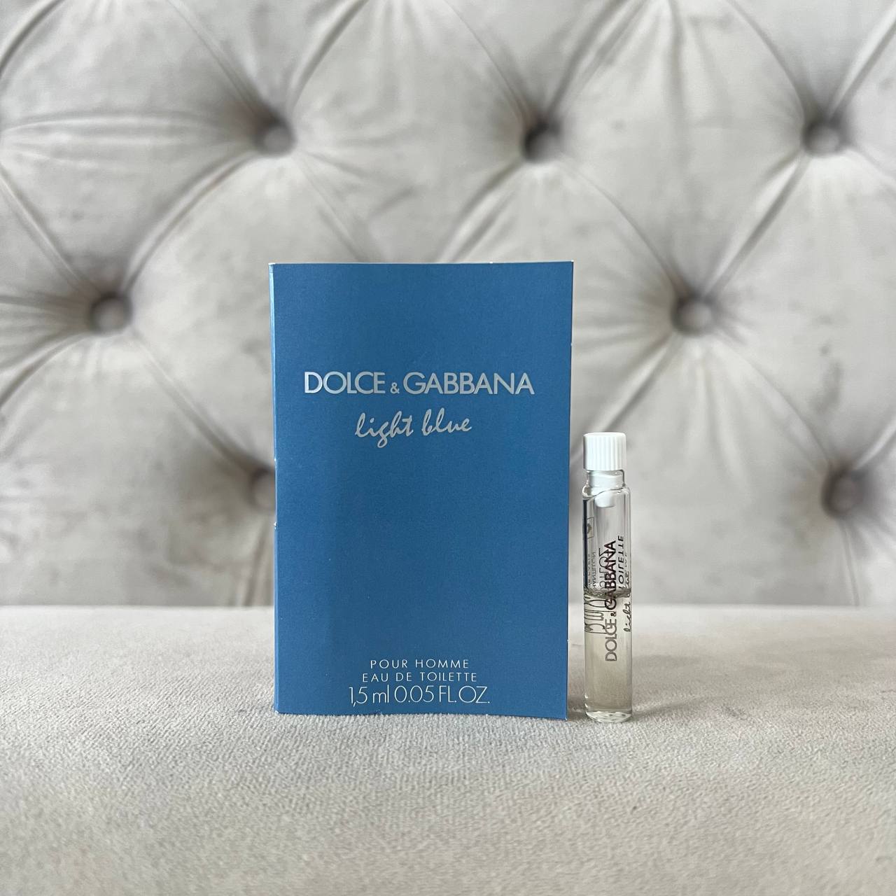 D&G LIGHT BLUE POUR HOMME EDT (Vial)