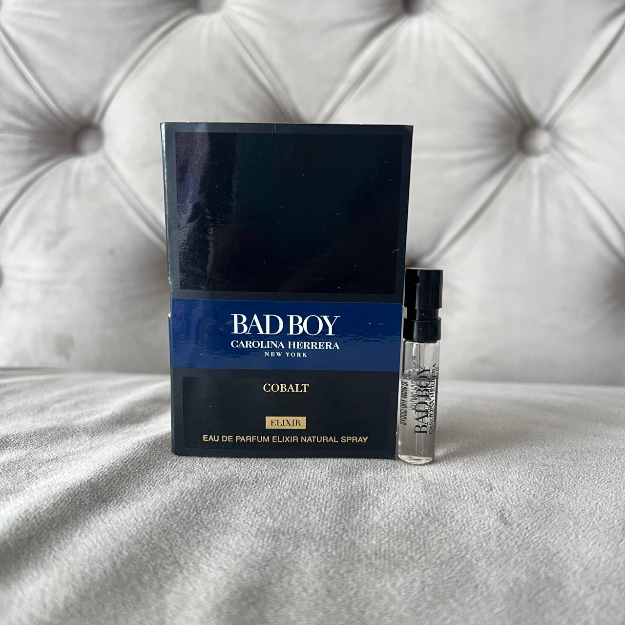 CAROLINA HERRERA BAD BOY COBALT ELIXIR (Vial)
