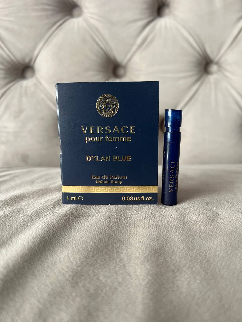 VERSACE POUR FEMME DYLAN BLUE EDT (Vial)
