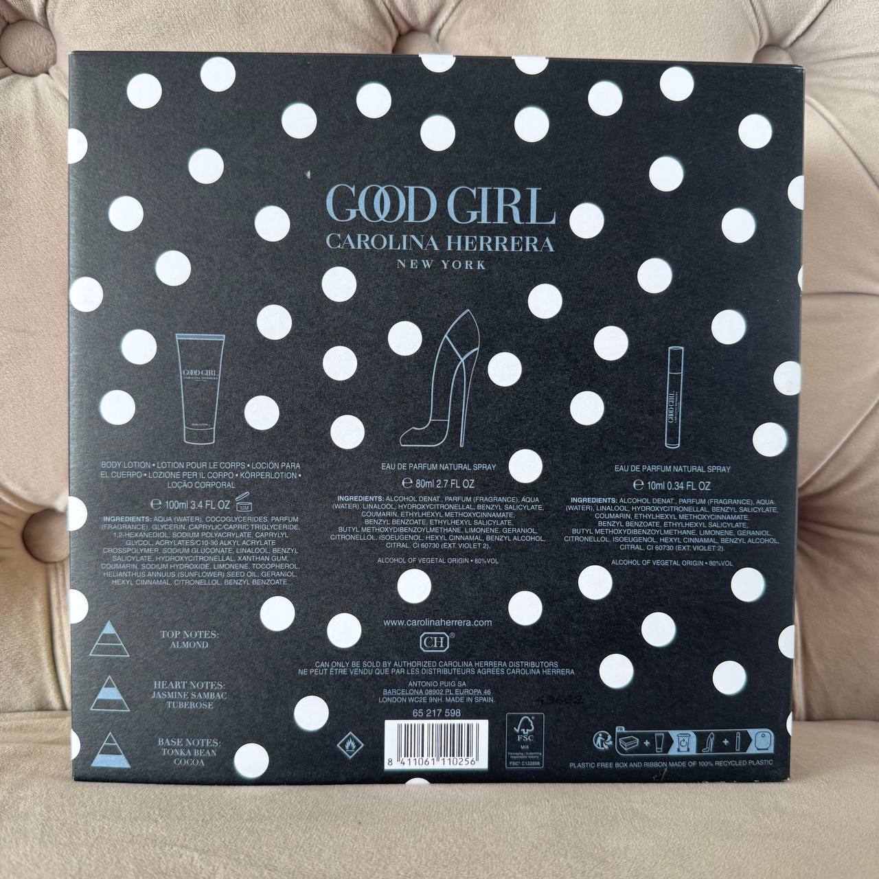 CAROLINA HERRERA GOOD GIRL EDP SET