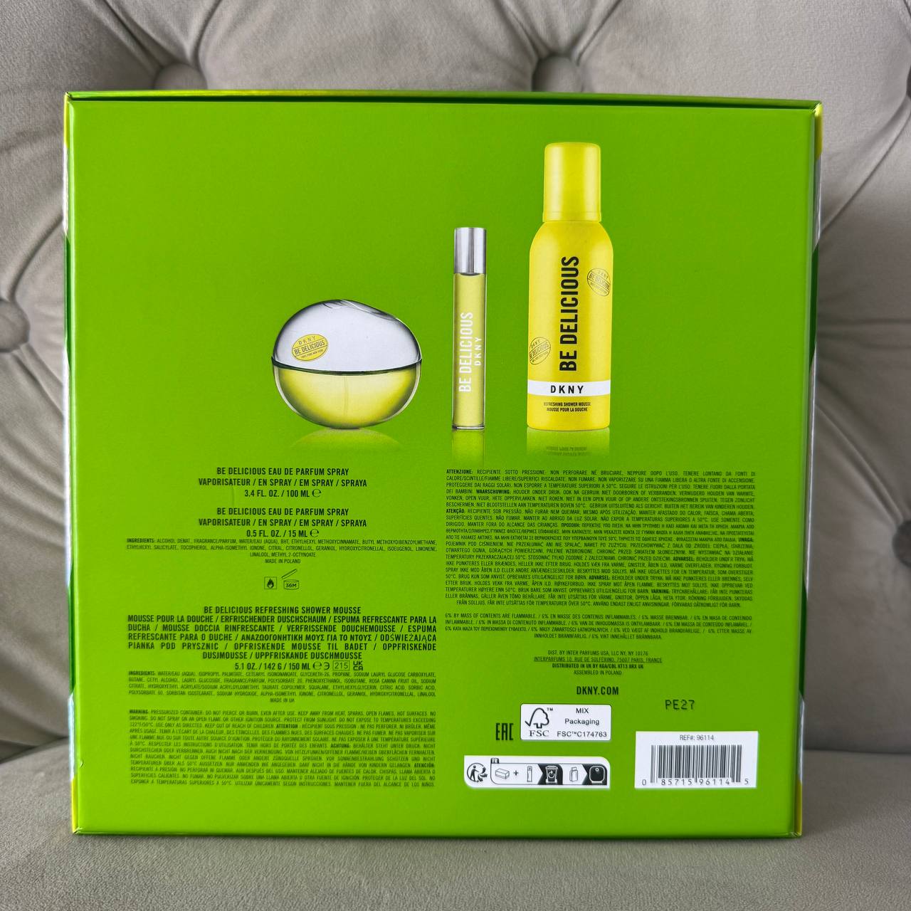 DKNY BE DELICIOUS 3 in 1 SET