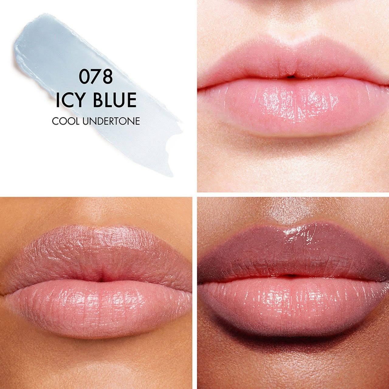 DIOR LIP GLOW BALM 078 (ICY BLUE) | 3.2G - TESTER (NO BOX)
