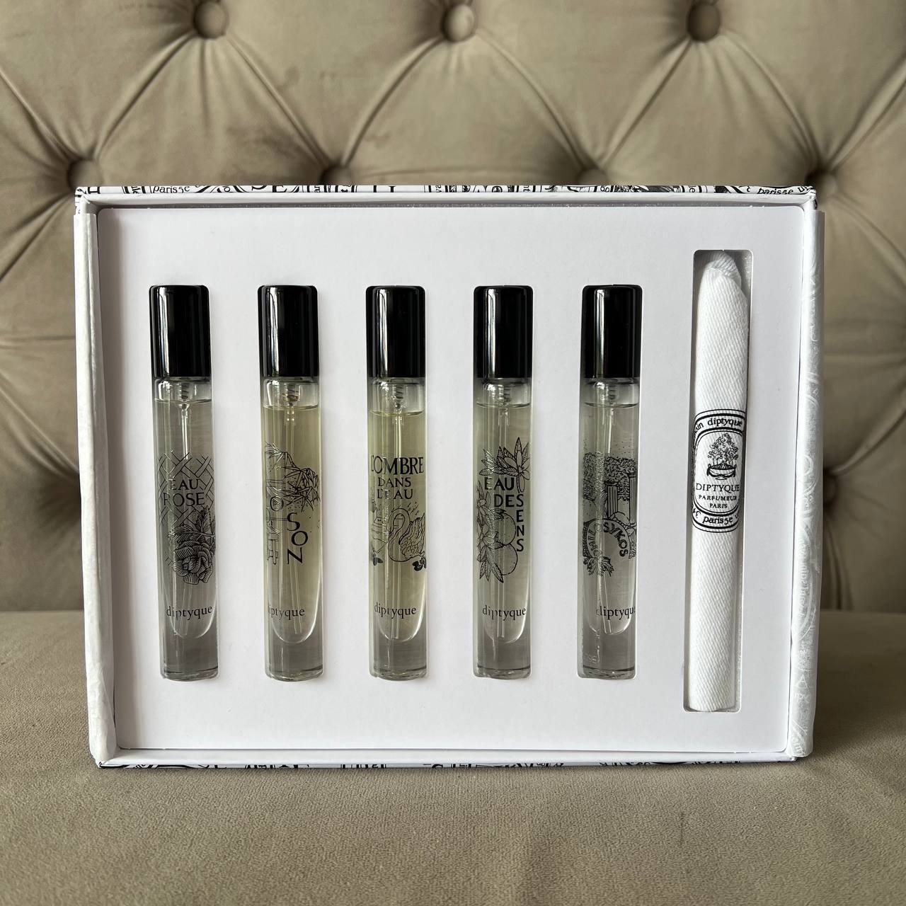 DIPTYQUE L'ART DU PARFUM | MINI SET (5 x 7.5ML)