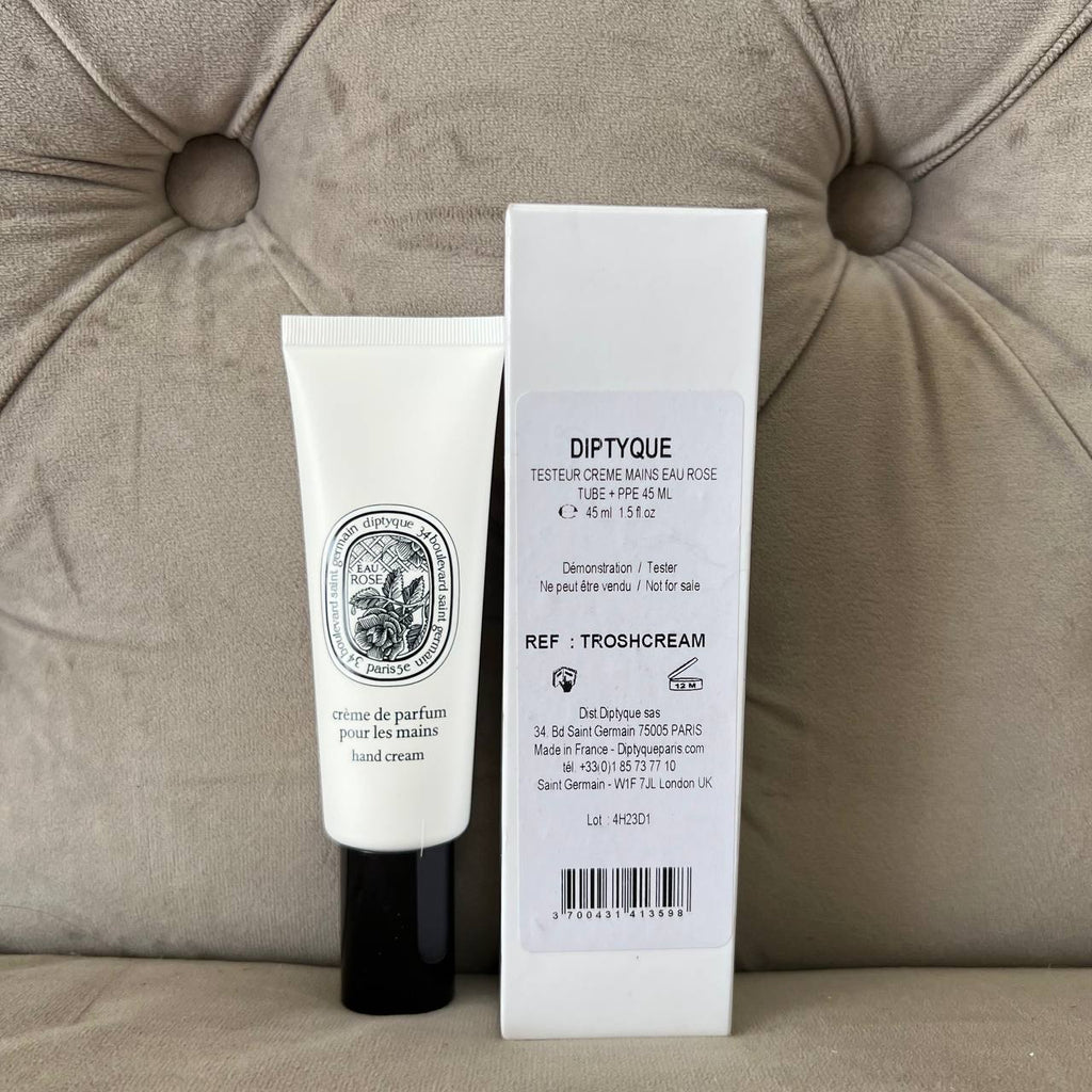 (PREORDER) DIPTYQUE EAU ROSE HAND CREAM | 45ML - TESTER
