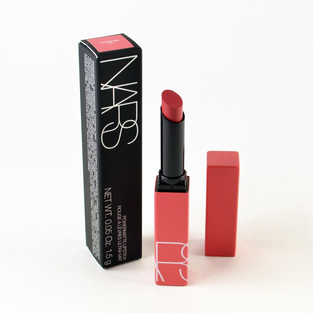 (PREORDER) NARS POWERMATTE LIPSTICK (# 111 TEASE ME)  | 1.5G