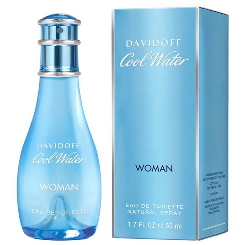 (PREORDER) DAVIDOFF COOL WATER EDT (WOMEN) | 50ML - SEALED