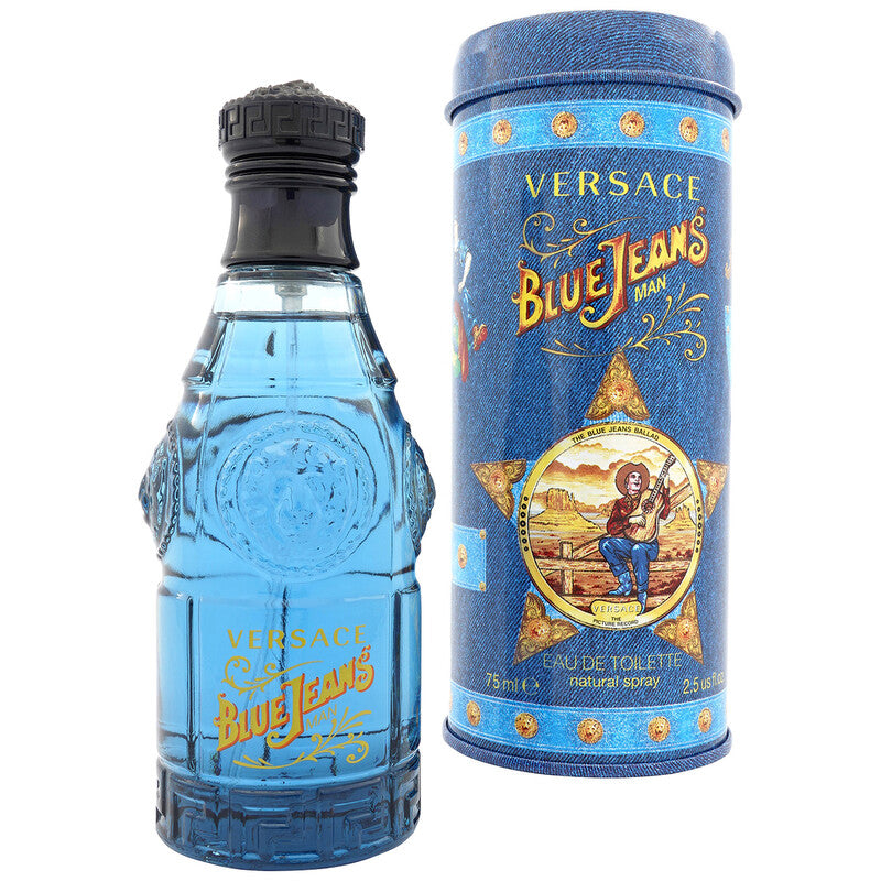 (PREORDER) VERSACE BLUE JEANS MAN EDT | 75ML - SEALED
